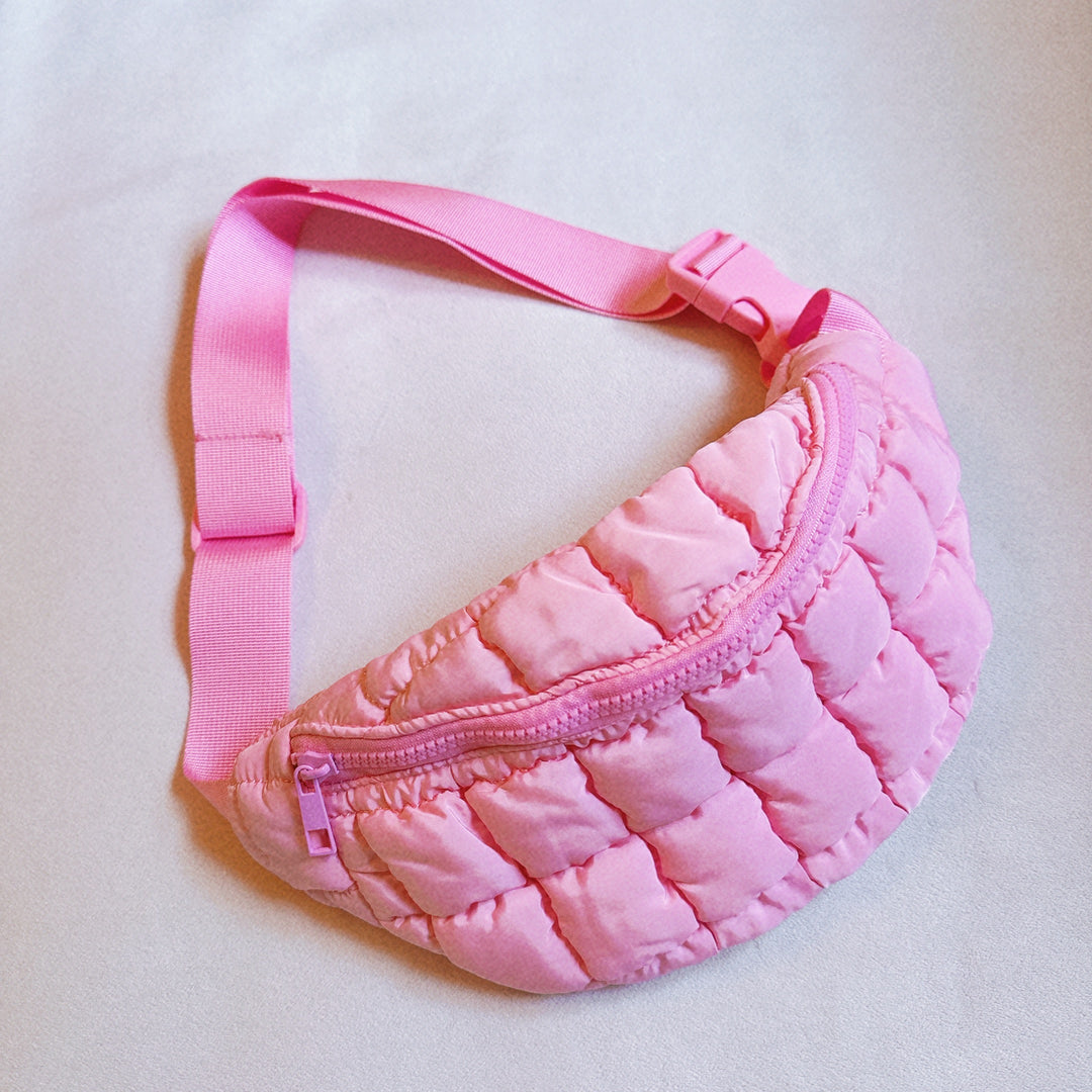 Perfect Puffy Banana Shape Sling Bag-3