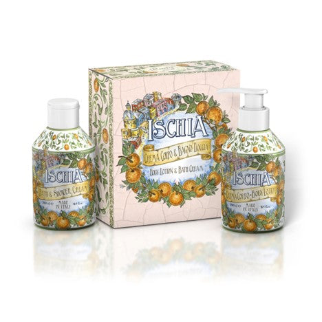 Le Maioliche Art Edition Gift Set: Ischia Shower Gel & Body Cream-0