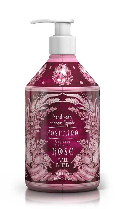 Le Maioliche POSITANO ROSE Liquid Hand Soap 500 ml-0