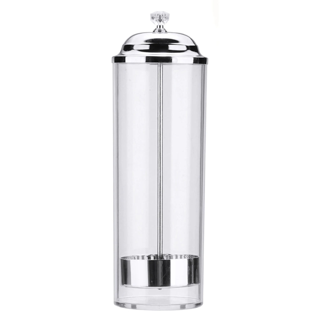 Straw Holders  Dispenser Clear Durable Plastic Straws Dispenser Containers Retro Vintage with Lid for Counter Tables Bar Kitchen